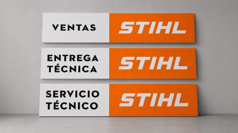 Señalética interior para orientar un espacio